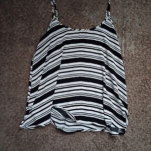 Apt. 9 Black and White Striped Camisole